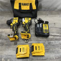 AS-IS DEWALT ATOMIC 20-Volt MAX Lithium-Ion Cordless Combo Kit