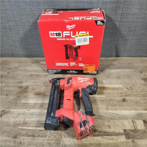 HOUSTON LOCATION - AS-IS MILWAUKEE FUEL 18V Cordless 18-Gauge 1/4 in. Narrow Crown Stapler (Tool-Only)