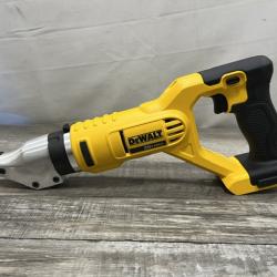 AS-IS DEWALT 20V MAX Cordless 18-Gauge Swivel Head Shears (Tool Only)