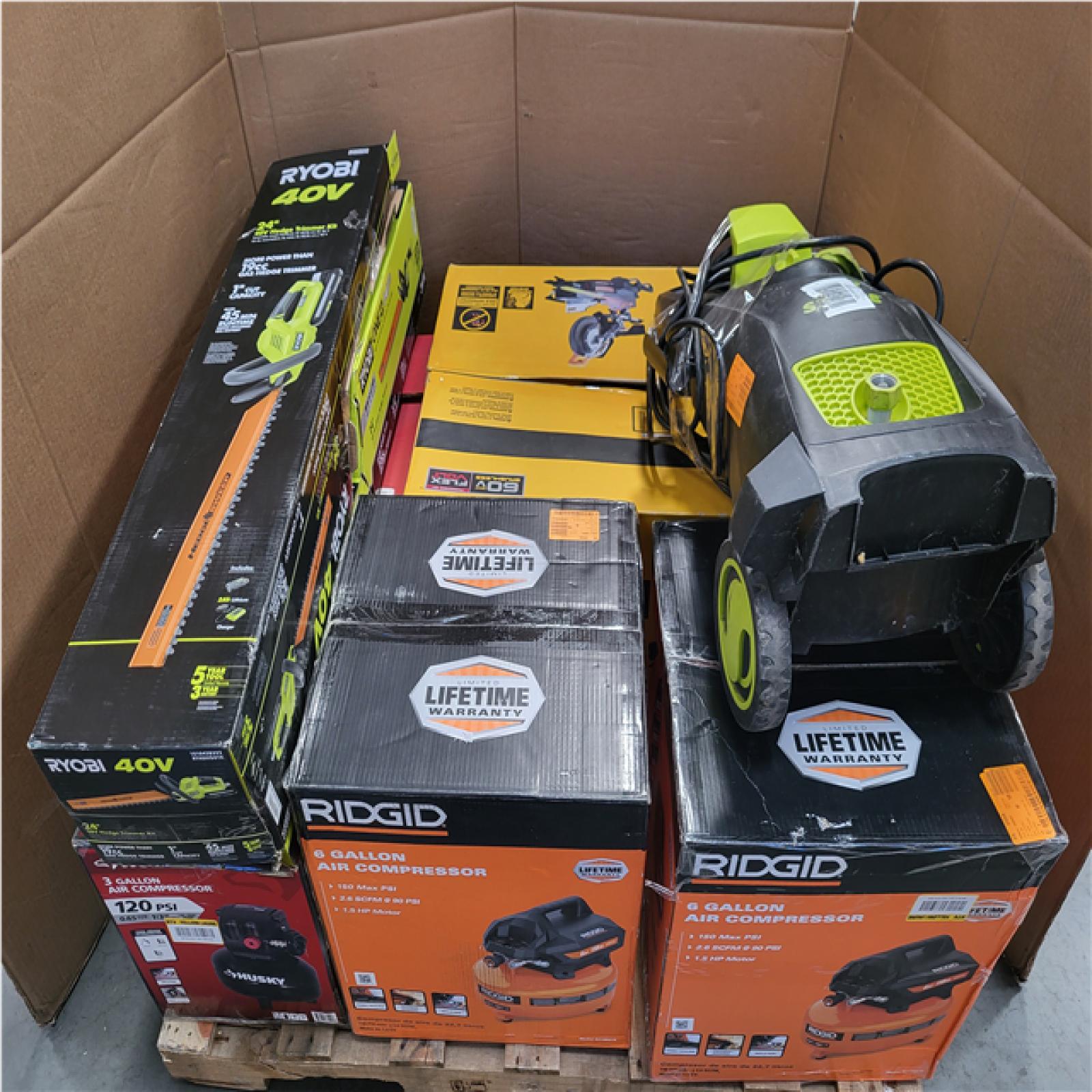 CALIFORNIA AS-IS OUTDOOR POWER EQUIPMENT