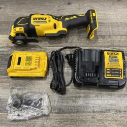 AS-IS DEWALT ATOMIC 20V MAX Cordless Brushless Oscillating Multi Tool Kit