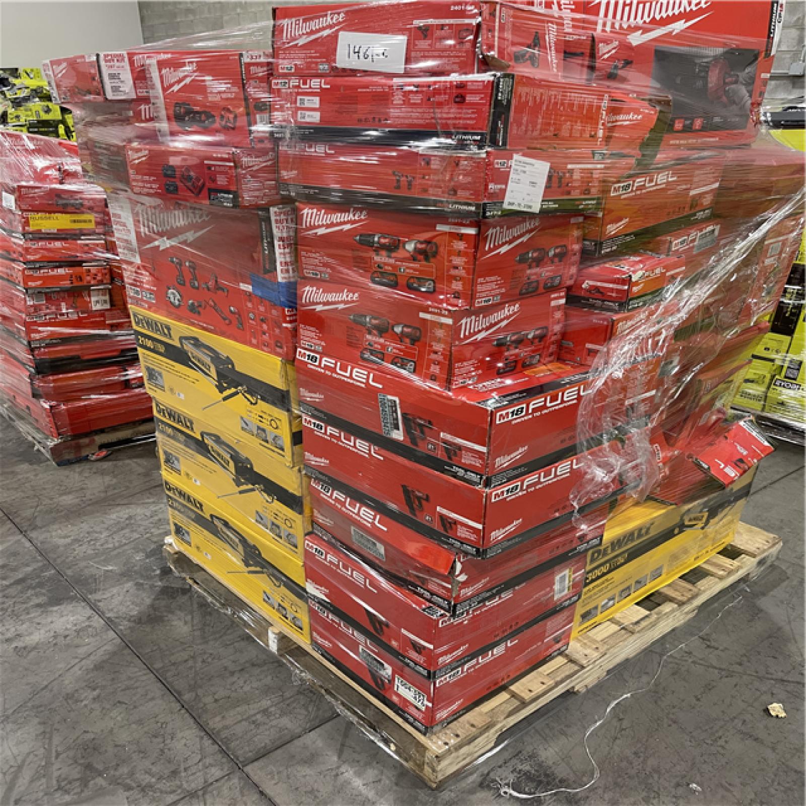 Pittston Location As-Is Power Tools Partial Truckload (10 pallets) 1461-C