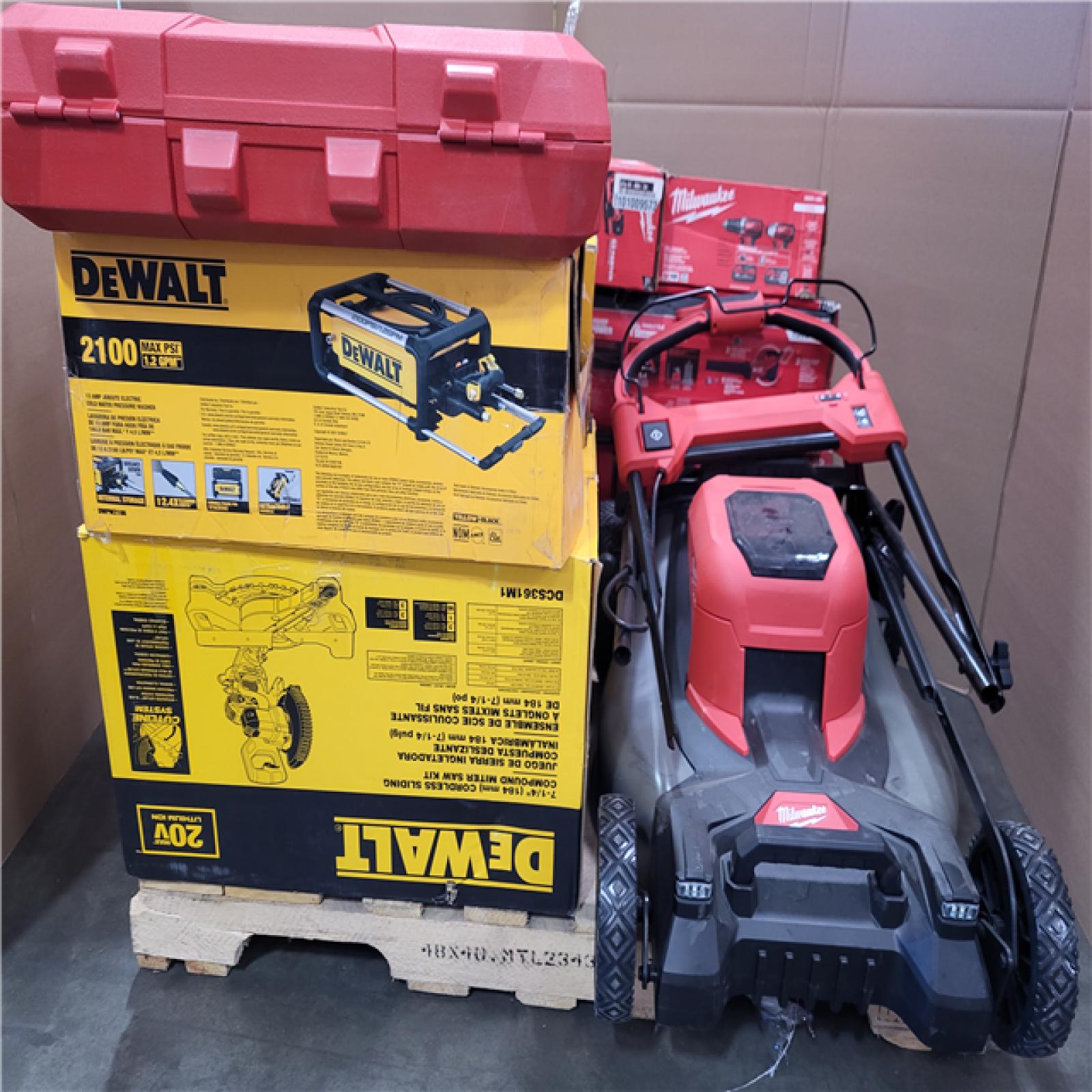 CALIFORNIA AS-IS TOOL pallet