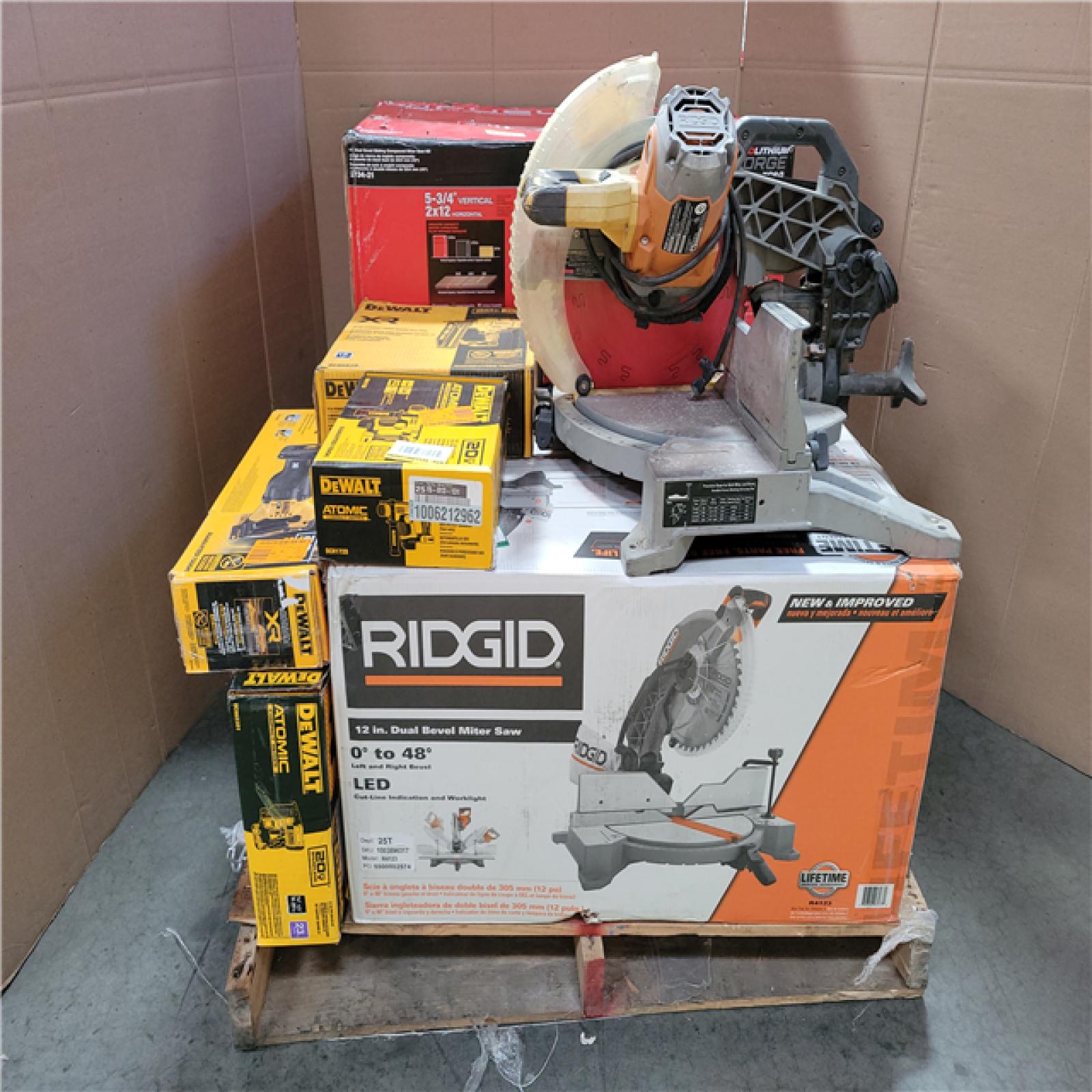 CALIFORNIA AS-IS TOOL PALLET