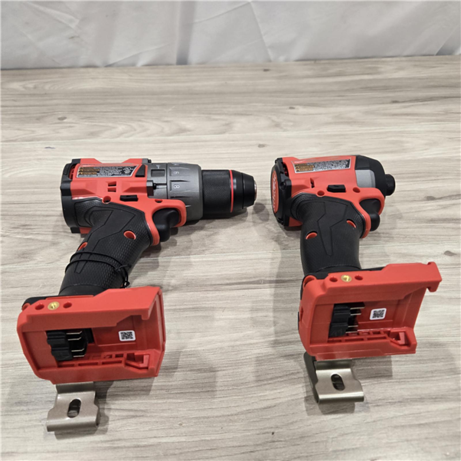 AS-IS MILWAUKEE FUEL 18V Cordless Hammer Drill and Impact Driver Combo Kit
