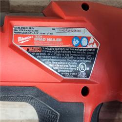 HOUSTON LOCATION - AS-IS Milwaukee FUEL 18-Volt Lithium-Ion Brushless Cordless Gen II 18-Gauge Brad Nailer (Tool-Only)