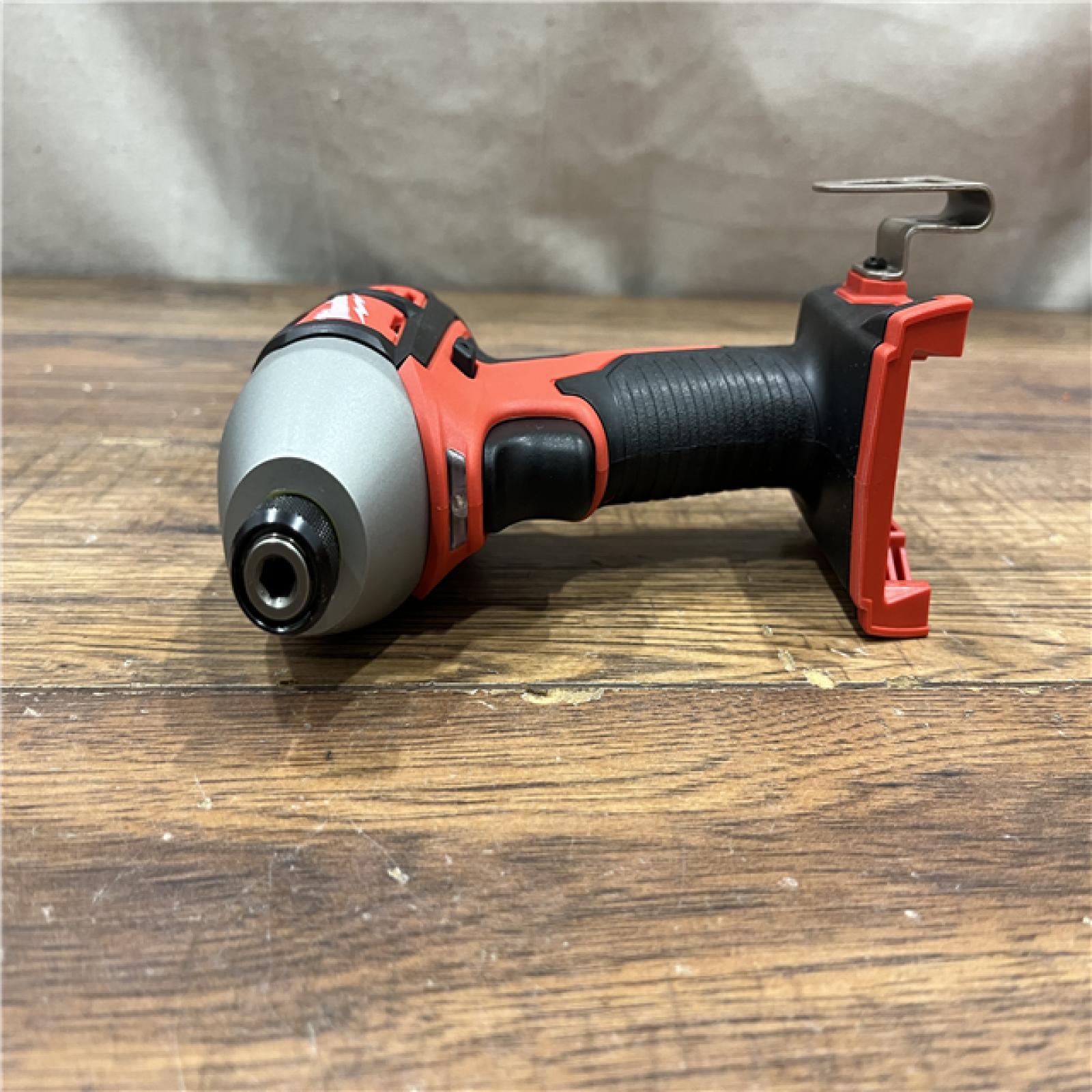 AS-IS MILWAUKEE M18 18V Lithium-Ion Cordless Combo Tool Kit with Two 3.0Ah Batteries, 1-Charger, 1-Tool Bag (4-Tool)