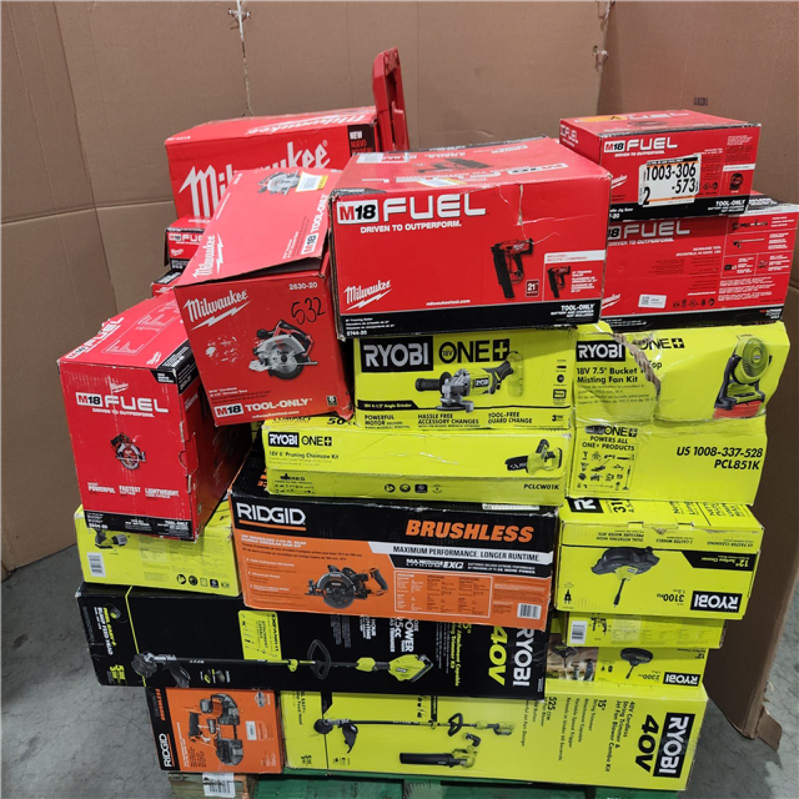 CALIFORNIA AS-IS TOOL PALLET