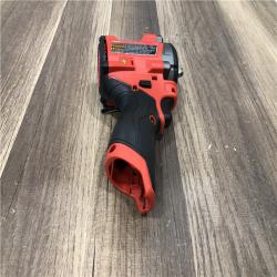 AS-IS Milwaukee FUEL 12V Lithium-Ion Brushless Cordless Stubby 3/8 in. Impact Wrench (Tool-Only)