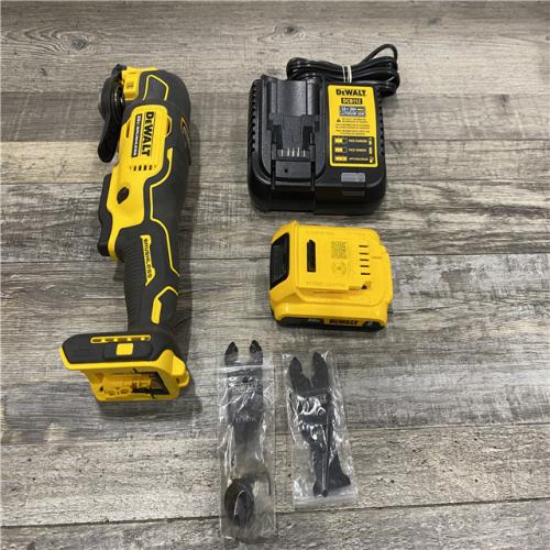 AS-IS DEWALT ATOMIC 20V MAX Cordless Brushless Oscillating Multi Tool Kit