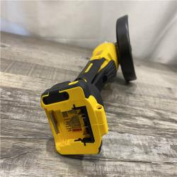 AS-IS DEWALT 20V XR Cordless 4-1/2. in. to 5 in. Variable Speed Angle Grinder (Tool Only)