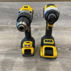 AS-IS DEWALT 20V XR Lithium-Ion Cordless 2-Tool Combo Kit