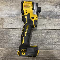 AS-IS DEWALT ATOMIC 20V MAX Lithium-Ion Cordless 1/4 in. Brushless Impact Driver Kit