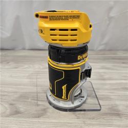 AS-IS Dewalt 20V MAX XR Brushless Cordless Compact Router (Tool Only)