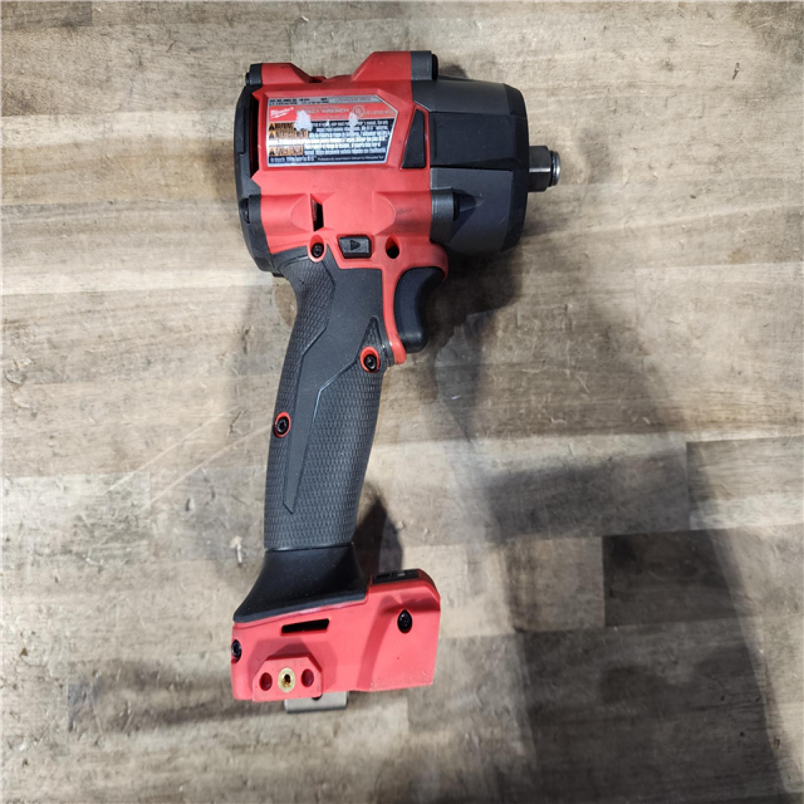 HOUSTON LOCATION - AS-IS Milwaukee FUEL Gen-2 18V Lithium-Ion Brushless Cordless Mid Torque 1/2 in. Impact Wrench w/Friction Ring W/ BATTERY & CHARGER