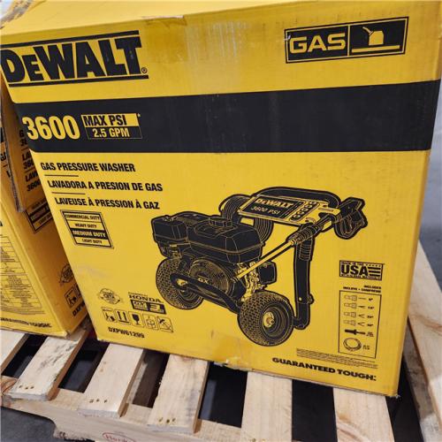Dallas Location - As-Is-DEWALT DXPW61299 3600 PSI at 2.5 GPM Gas Pressure Washer(Lot Of 2)
