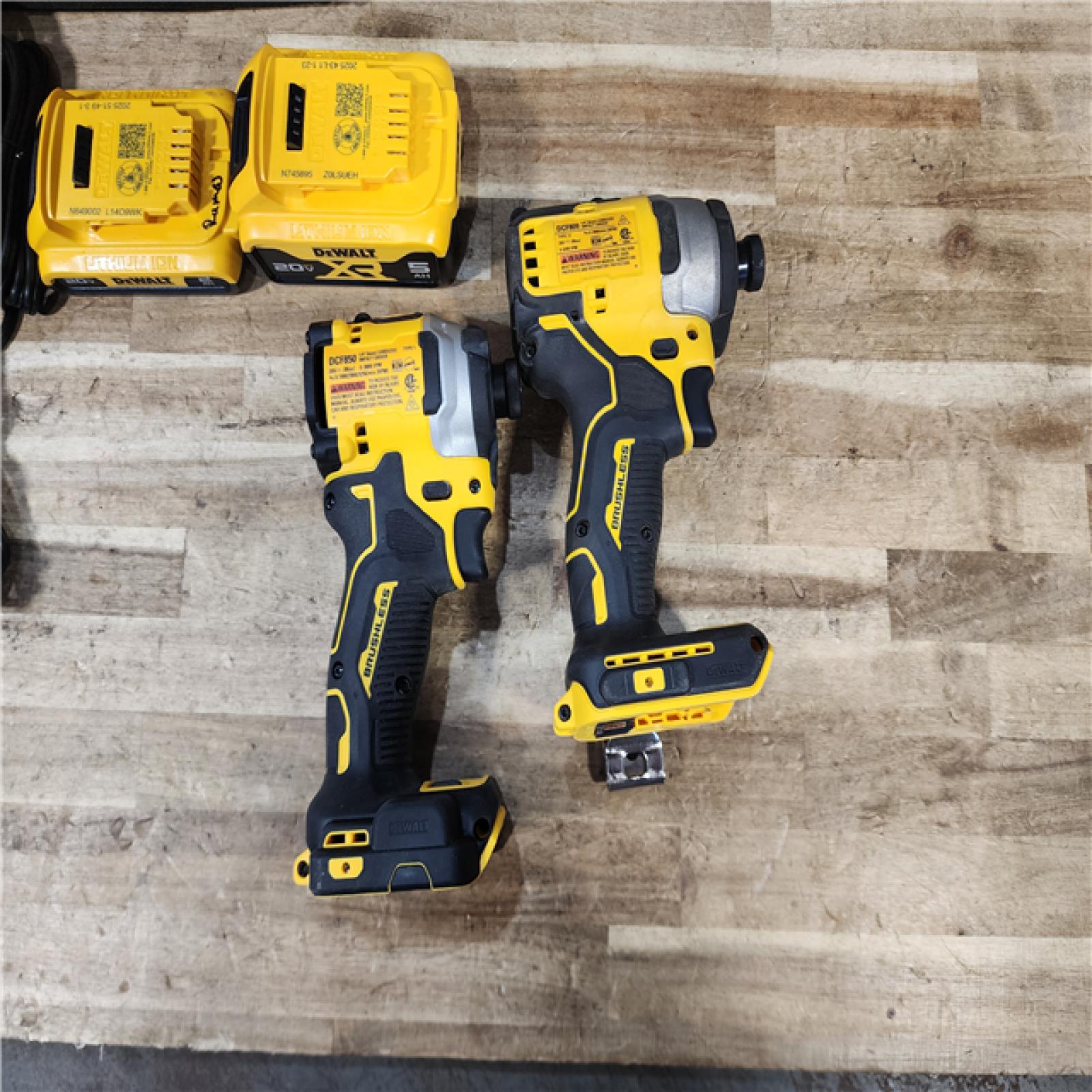 HOUSTON LOCATION - AS - IS Milwaukee 2 Tool Combo Kit W/ (2) Battery & (2) Charger