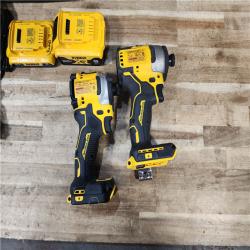 HOUSTON LOCATION - AS - IS Milwaukee 2 Tool Combo Kit W/ (2) Battery & (2) Charger