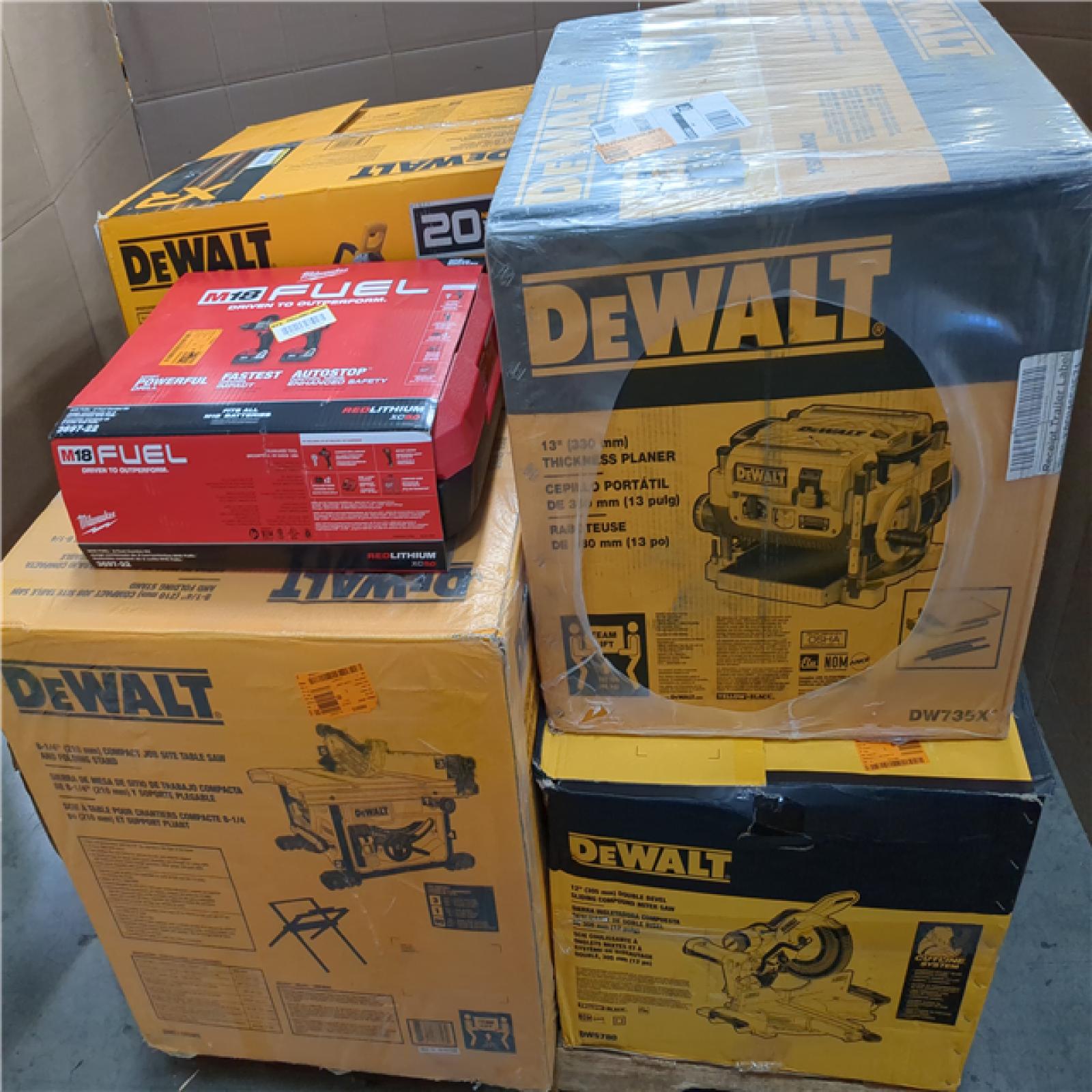 CALIFORNIA AS-IS TOOL PALLET