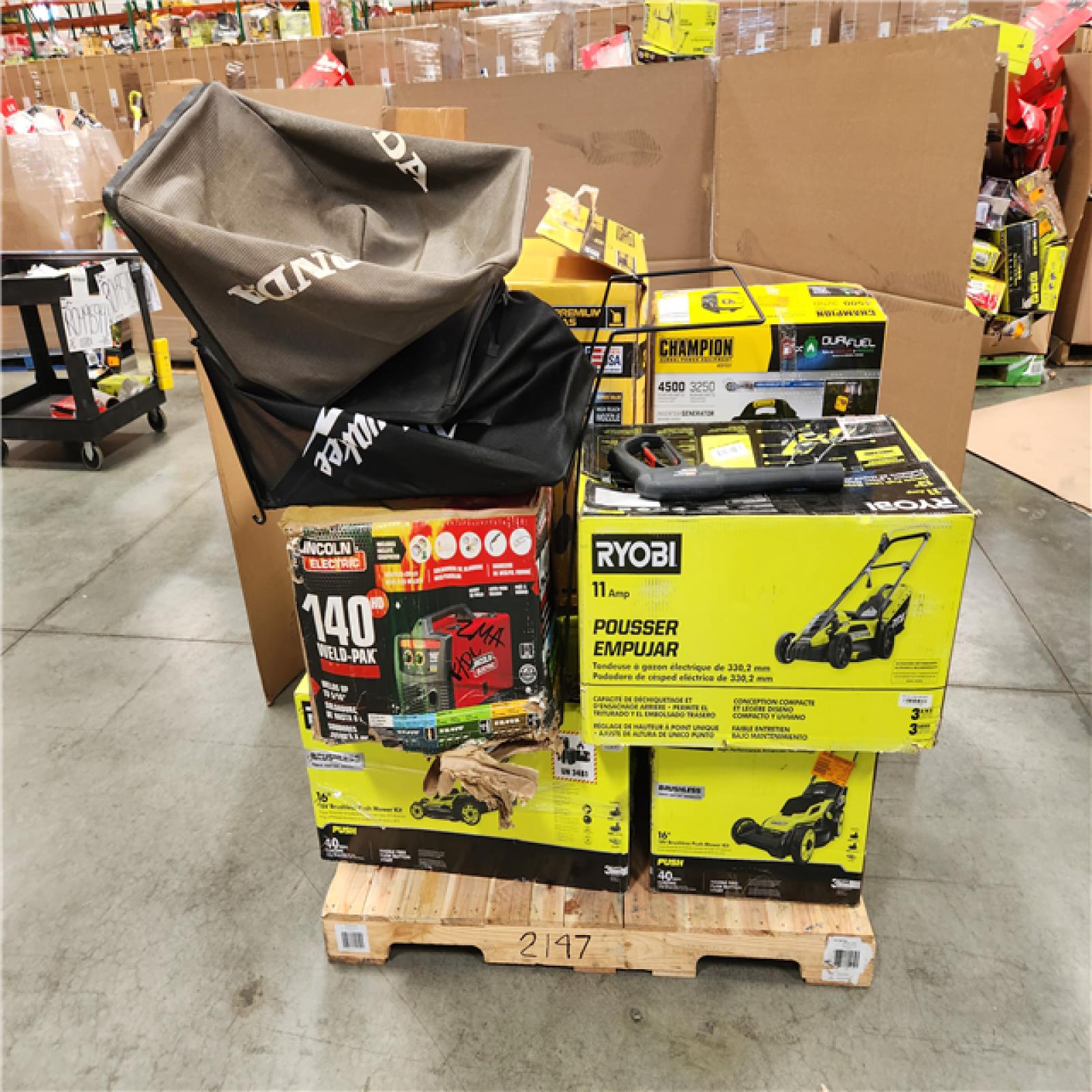 CALIFORNIA AS-IS OUTDOOR POWER EQUIPMENT