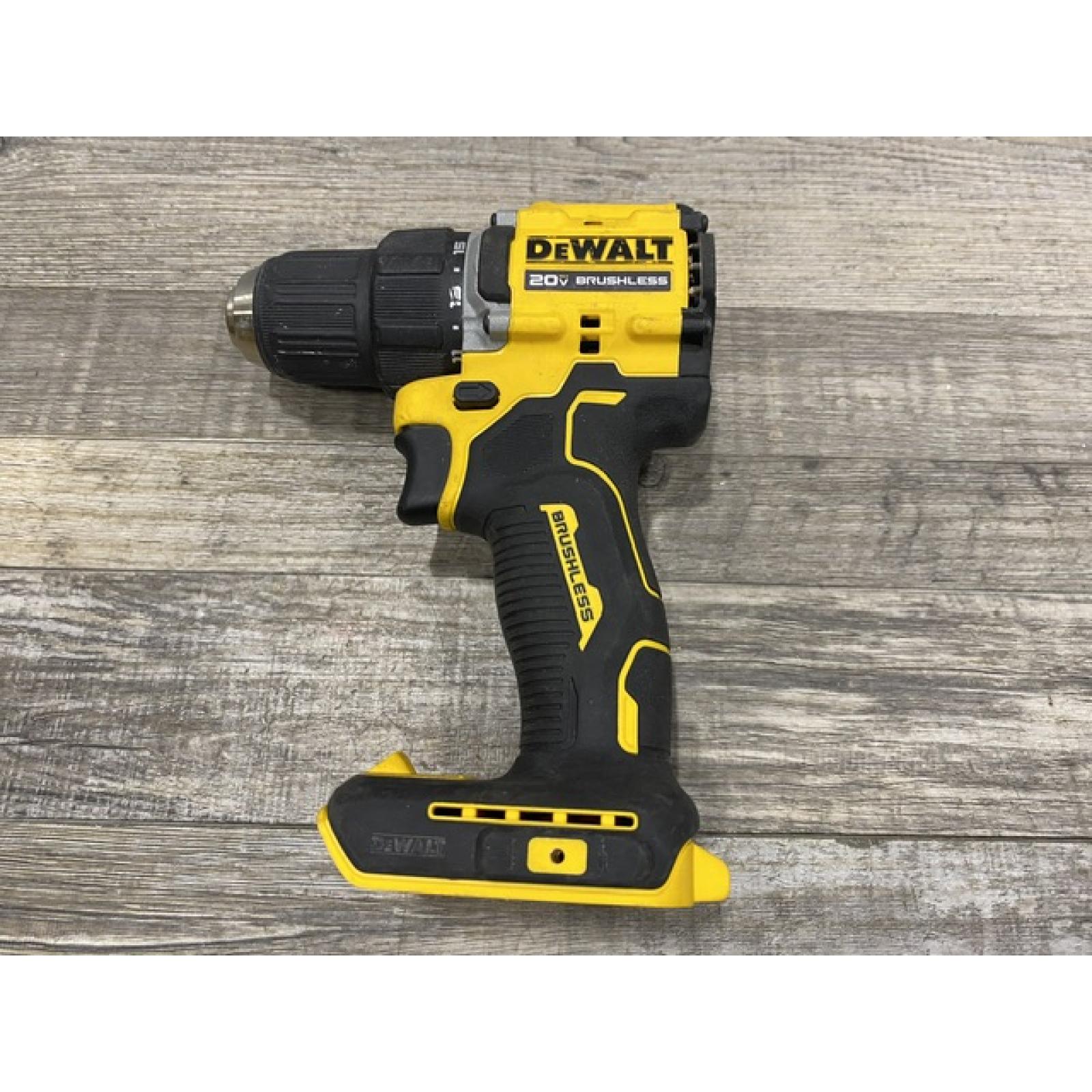 AS-IS DEWALT Atomic 20V Lithium-Ion Cordless Compact 1/2 in. Drill/Driver Kit
