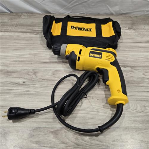 LIKE NEW! - DeWalt 8 Amp Corded 3/8 in. Pistol Grip Drill