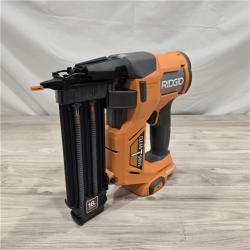 AS-IS RIDGID 18V Cordless 18-Gauge Brad Nailer (Tool Only)