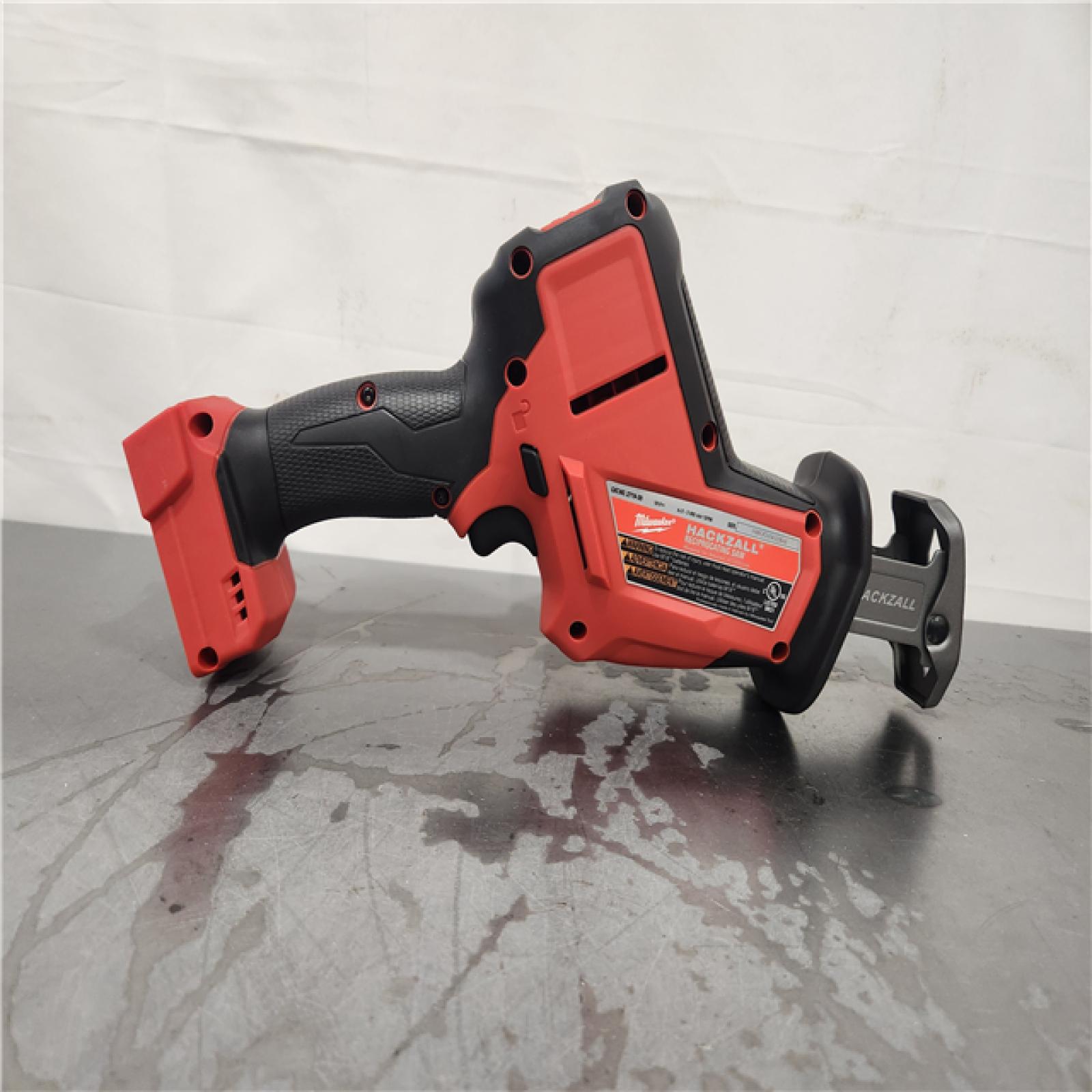 AS-IS- Milwaukee FUEL 18V Lithium-Ion Brushless Cordless HACKZALL Reciprocating Saw (Tool-Only)