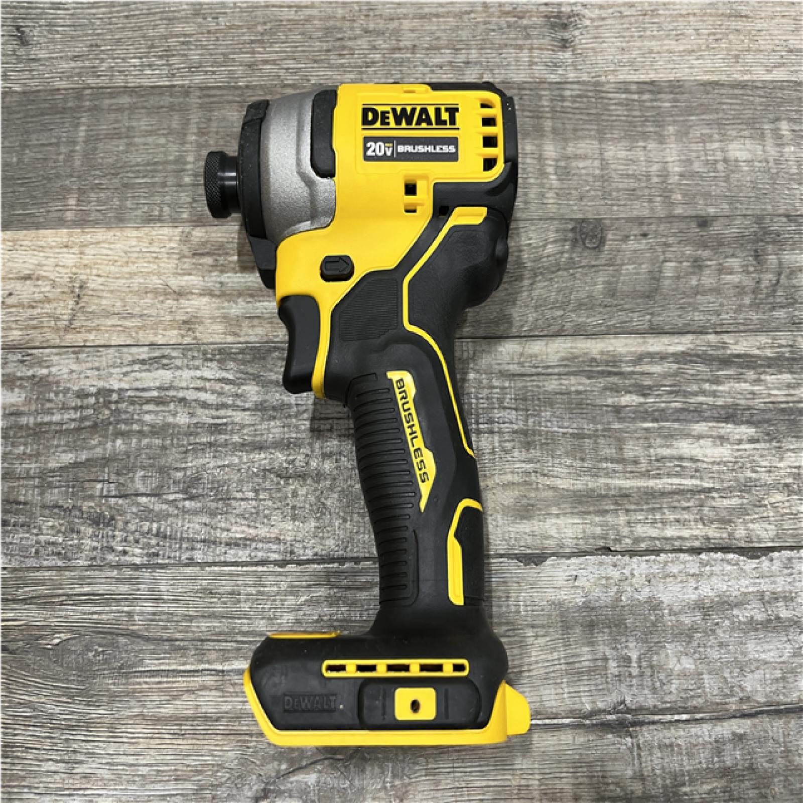 AS-IS DEWALT Atomic 20V Max Lithium-Ion Brushless Cordless Compact 1/4 in. Impact Driver Kit