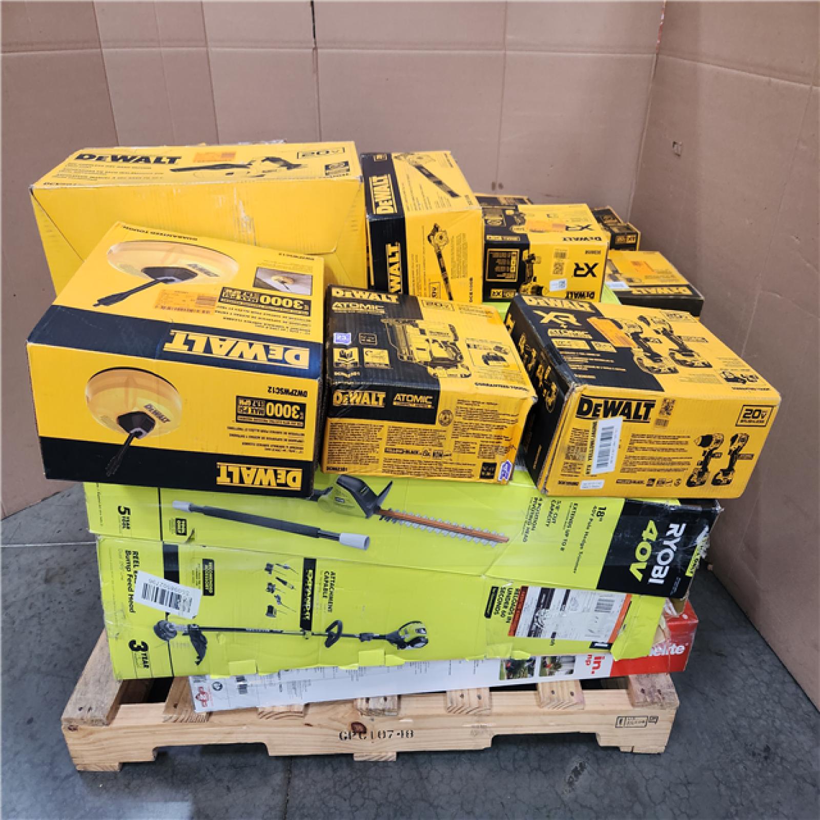 CALIFORNIA AS-IS TOOL PALLET