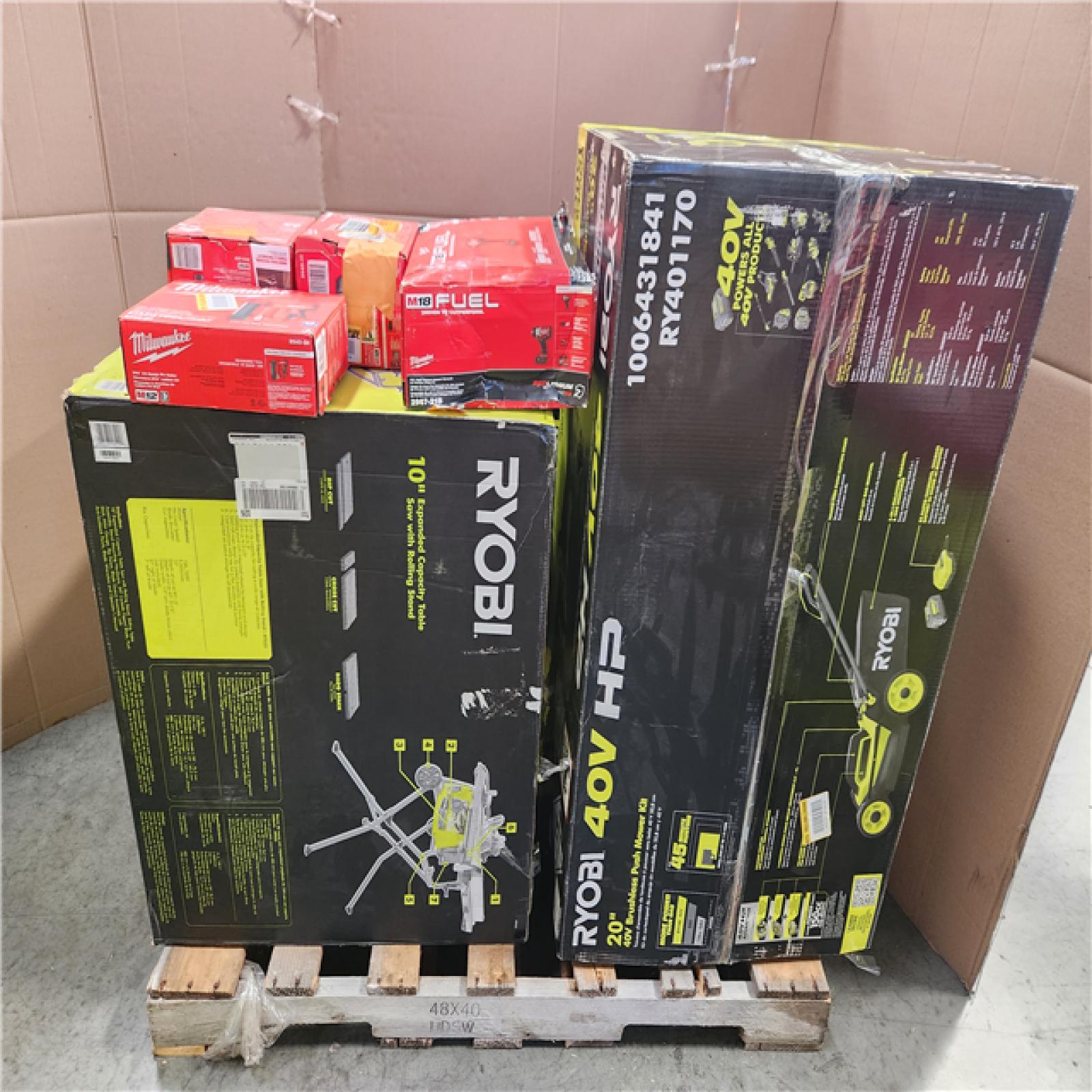 CALIFORNIA AS-IS TOOL PALLET