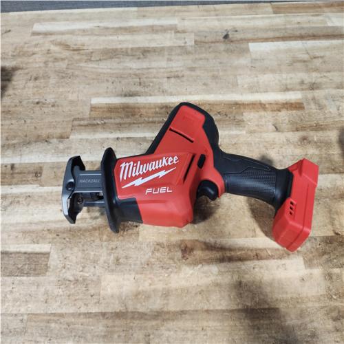 Houston Location AS-IS Milwaukee FUEL 18V Lithium-Ion Brushless Cordless HACKZALL Reciprocating Saw (Tool-Only)