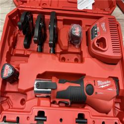 AS-IS Milwaukee 12-Volt Lithium-Ion FORCE LOGIC Copper Press Tool Kit