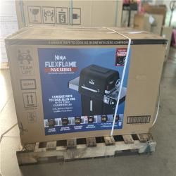 DALLAS LOCATION - NINJA FlexFlame Plus 3-Burner Outdoor Cooking BBQ  5-in-1 Propane and Electric Grill