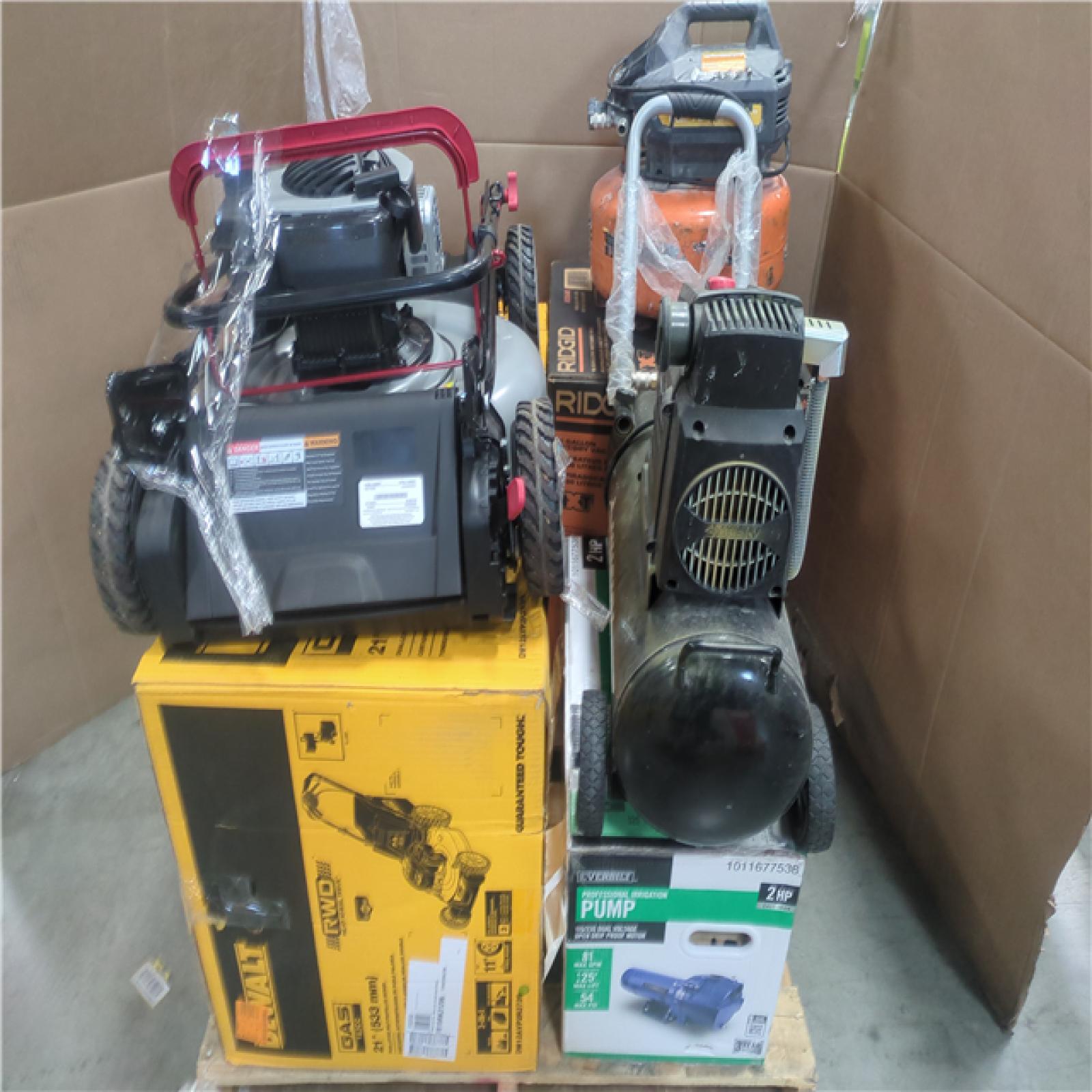 California AS-IS OUTDOOR POWER EQUIPMENT