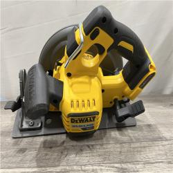 AS-IS DEWALT FLEXVOLT 60V MAX Cordless Brushless 7-1/4 in. Circular Saw with Brake (Tool Only)
