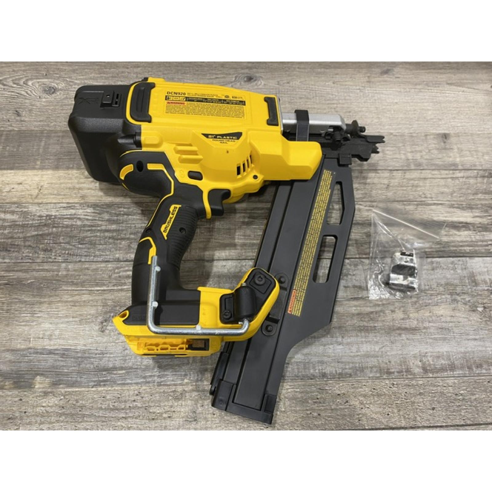 AS-IS DEWALT 20-Volt 21° Cordless Framing Nailer (Tool-Only)