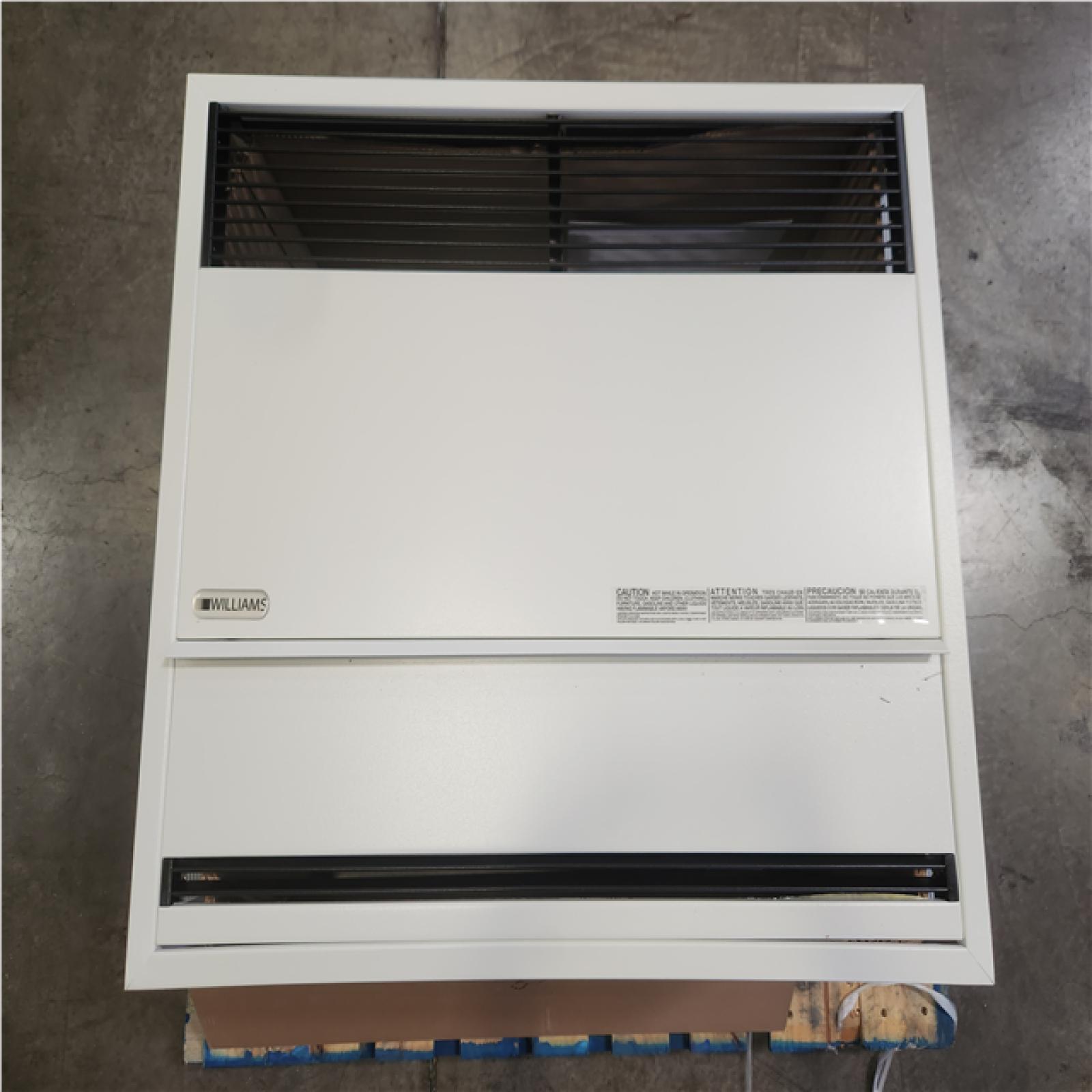 Phoenix NEW Williams Direct-Vent Gravity Wall Heater 30,000 BTU/HR, Liquid Propane