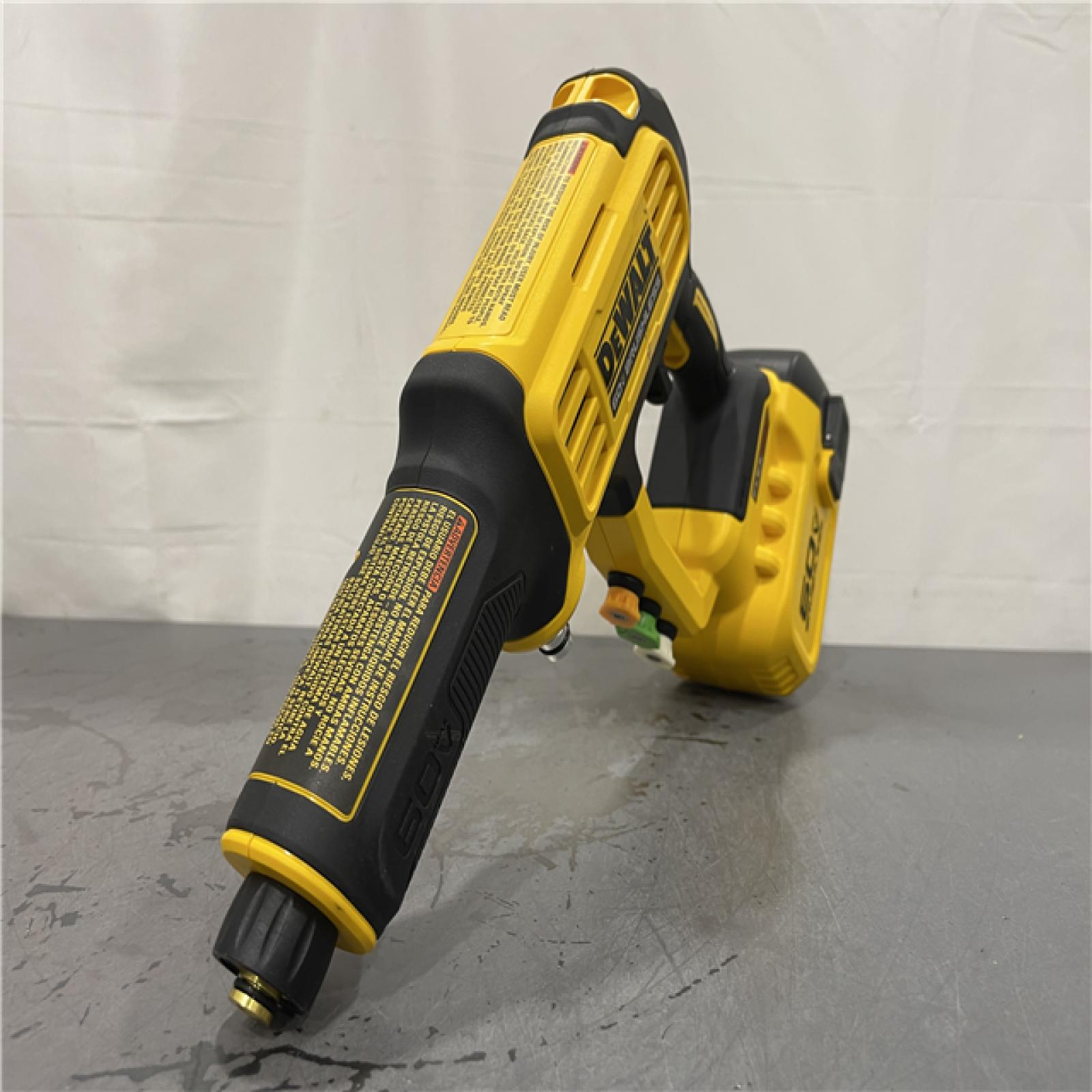 AS-IS - DEWALT FLEXVOLT 60V MAX 1000 PSI 1.0 GPM Cold Water Cordless Power Cleaner