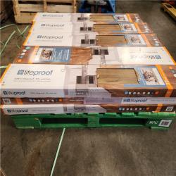 Phoenix Location AS-IS Lifeproof Sundance Canyon Hickory 22 MIL x 7.1 in. W x 48 in. L Click Lock Waterproof Luxury Vinyl Plank Flooring(285 sqft/15 case)