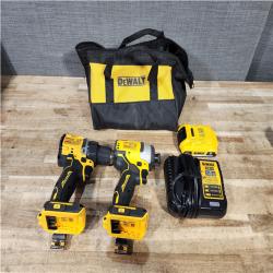 Houston Location AS-IS DeWalt ATOMIC Drill and ATOMIC Impact and Battery with Charger
