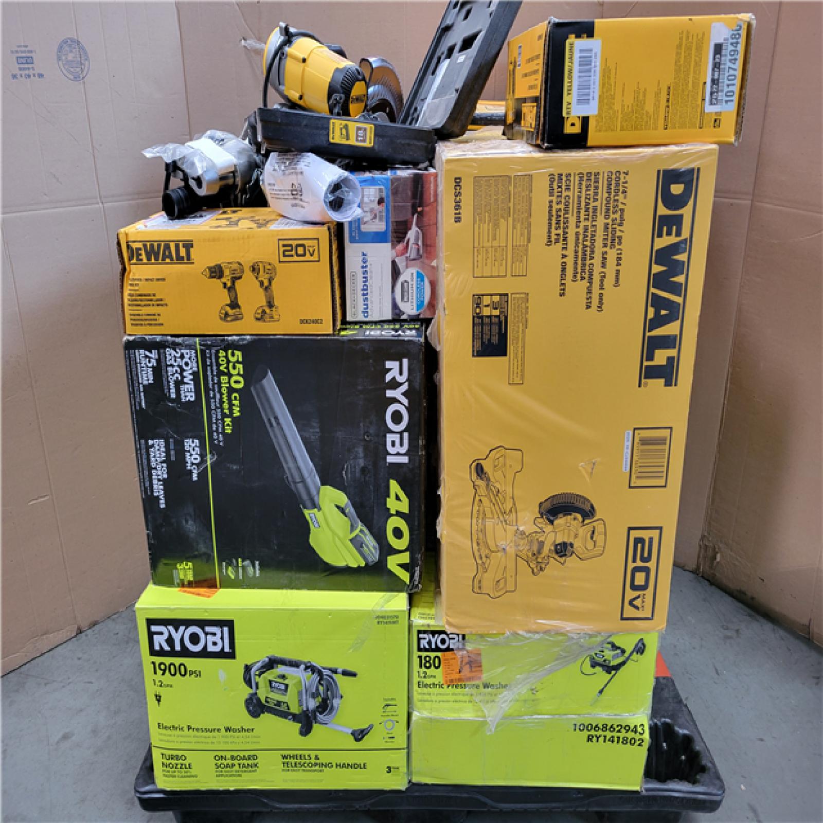 CALIFORNIA AS-IS TOOL PALLET