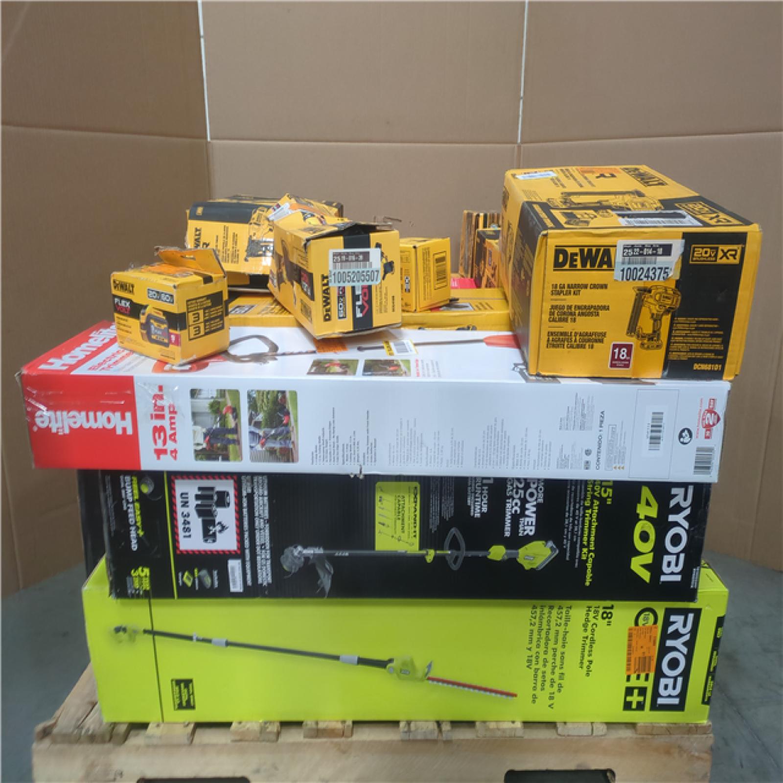 CALIFORNIA AS-IS TOOL PALLET