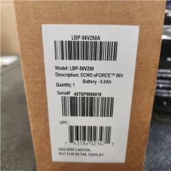 Phoenix SEALED ECHO 56V High-Capacity 5.0Ah Lithium-Ion Battery with eCM Battery Management Technology and On-Board Fuel Charge Gauge
