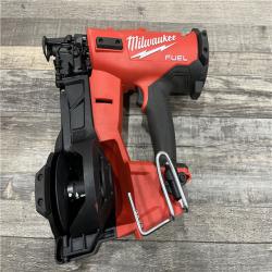 AS-IS Milwaukee FUEL 18-Volt Lithium-Ion Brushless Cordless Coil Roofing Nailer (Tool Only)