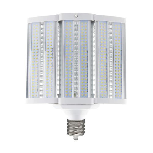 NEW! - Satco 110w LED Hi-lumen Shoe Box Style Lamp Fixture 5000K Mogul Base 100-277V