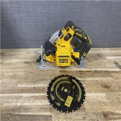 Houston Location AS-IS DEWALT FLEXVOLT 60V MAX Cordless Brushless 7-1/4 in. Circular Saw with Brake (Tool Only)