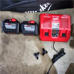 HOUSTON LOCATION - AS-IS M18 FUEL Brushless Cordless 21 in. Walk Behind Dual Battery Self-Propelled Mower W/(2) 12.0Ah Battery and Rapid Charger