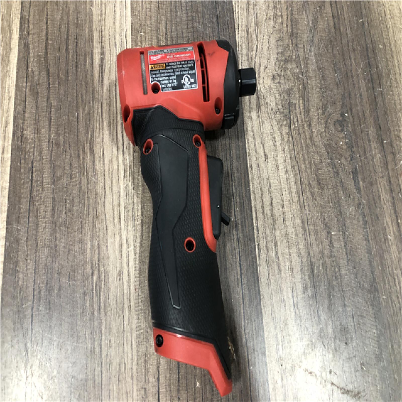 AS-IS Milwaukee FUEL 12V Lithium-Ion Brushless Cordless 1/4 in. Right Angle Die Grinder (Tool-Only)