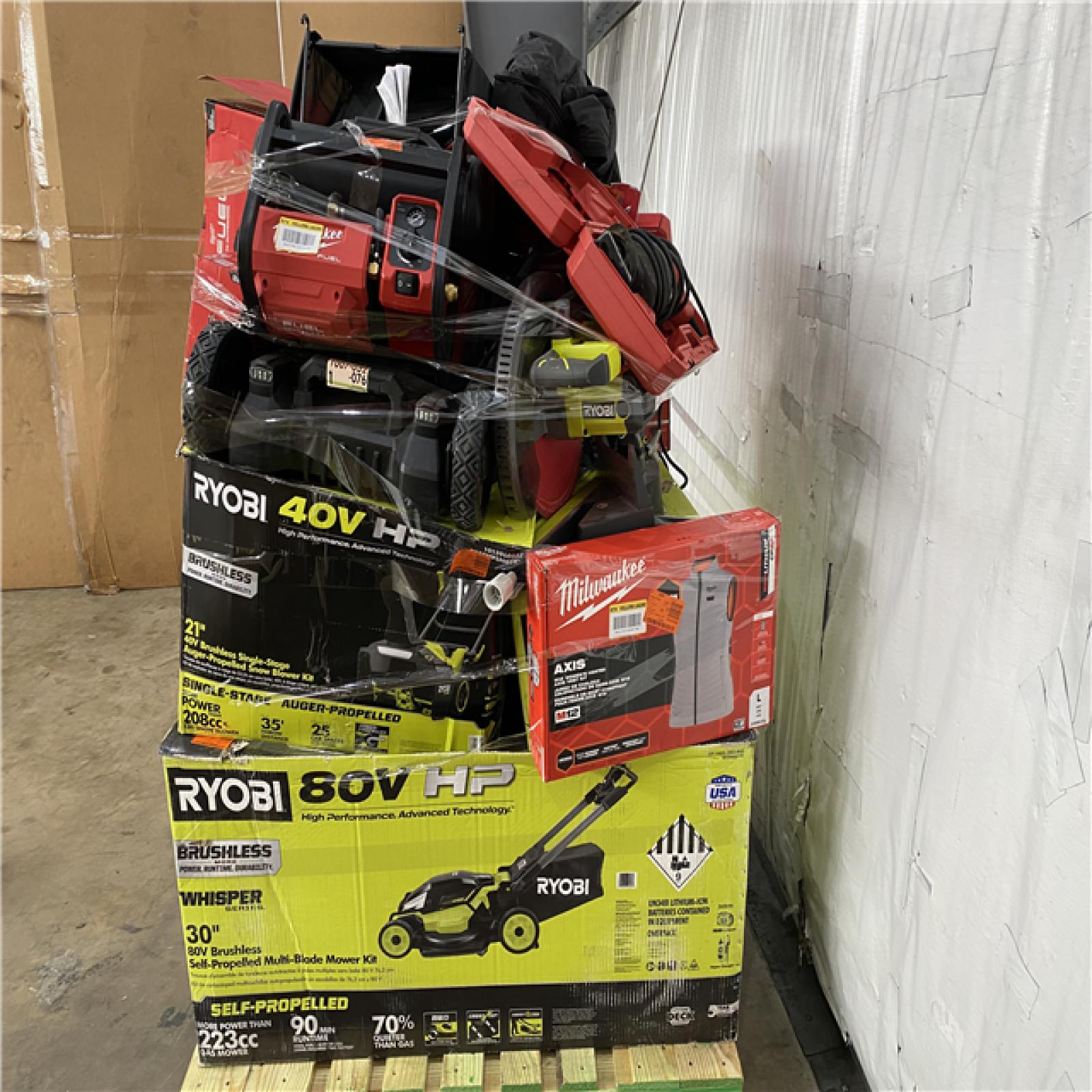 Houston Location AS IS - Tool Pallet